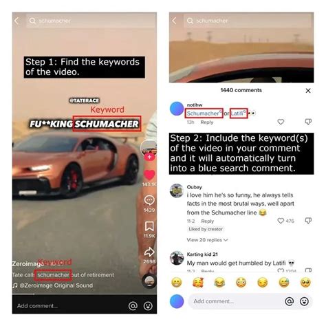 You may like. . How to do blue comment on tiktok